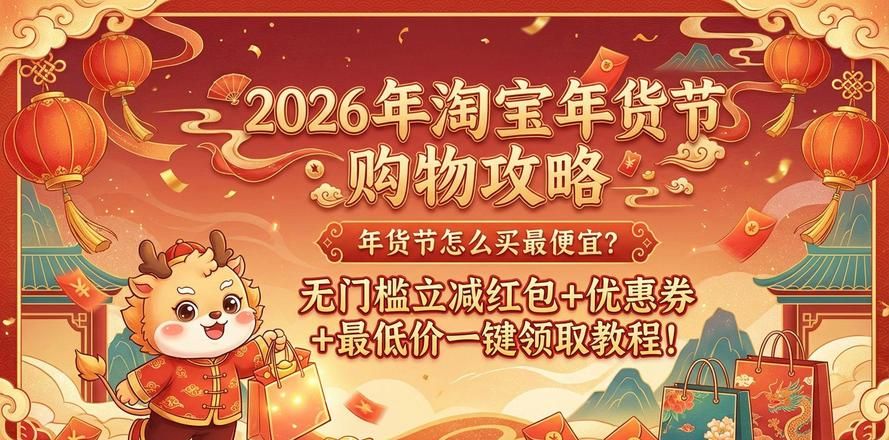 2026淘宝年货节红包口令 马上有好运 每天红包_淘宝年货节红包口令